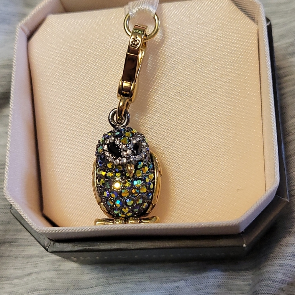 JC owl charm